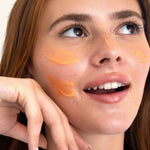 NOISS Brightening Jelly Day Cream applied to face
