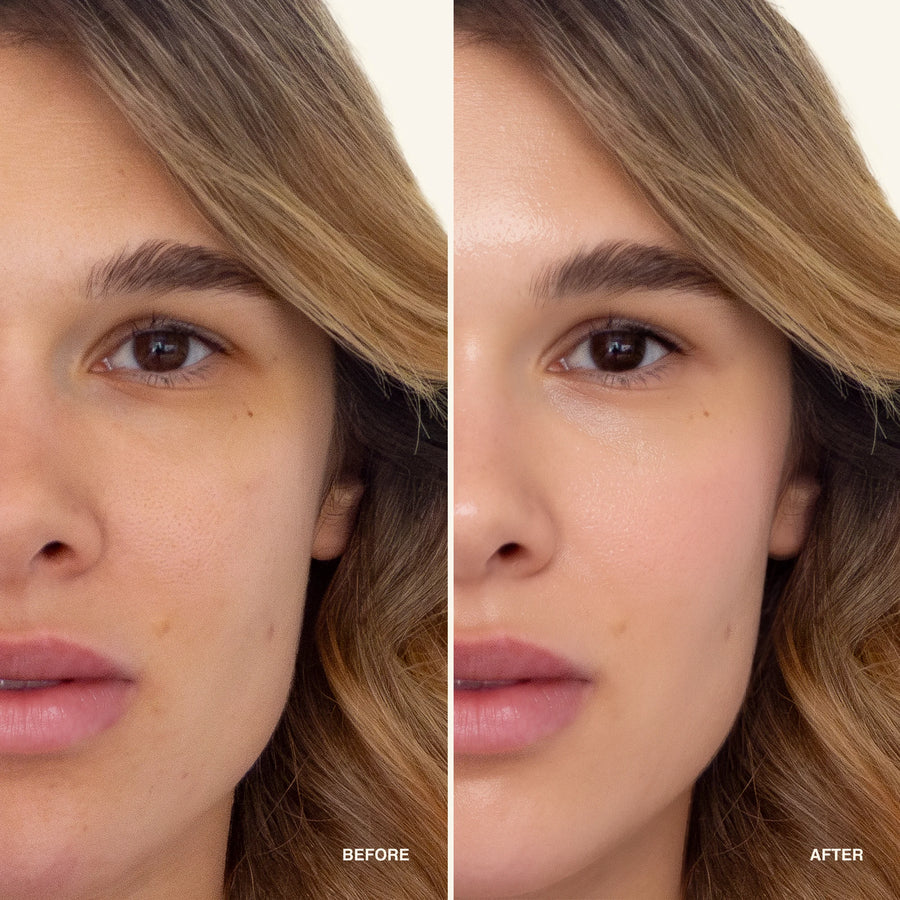 NOISS Glass Skin Sleeping Mask before and after results