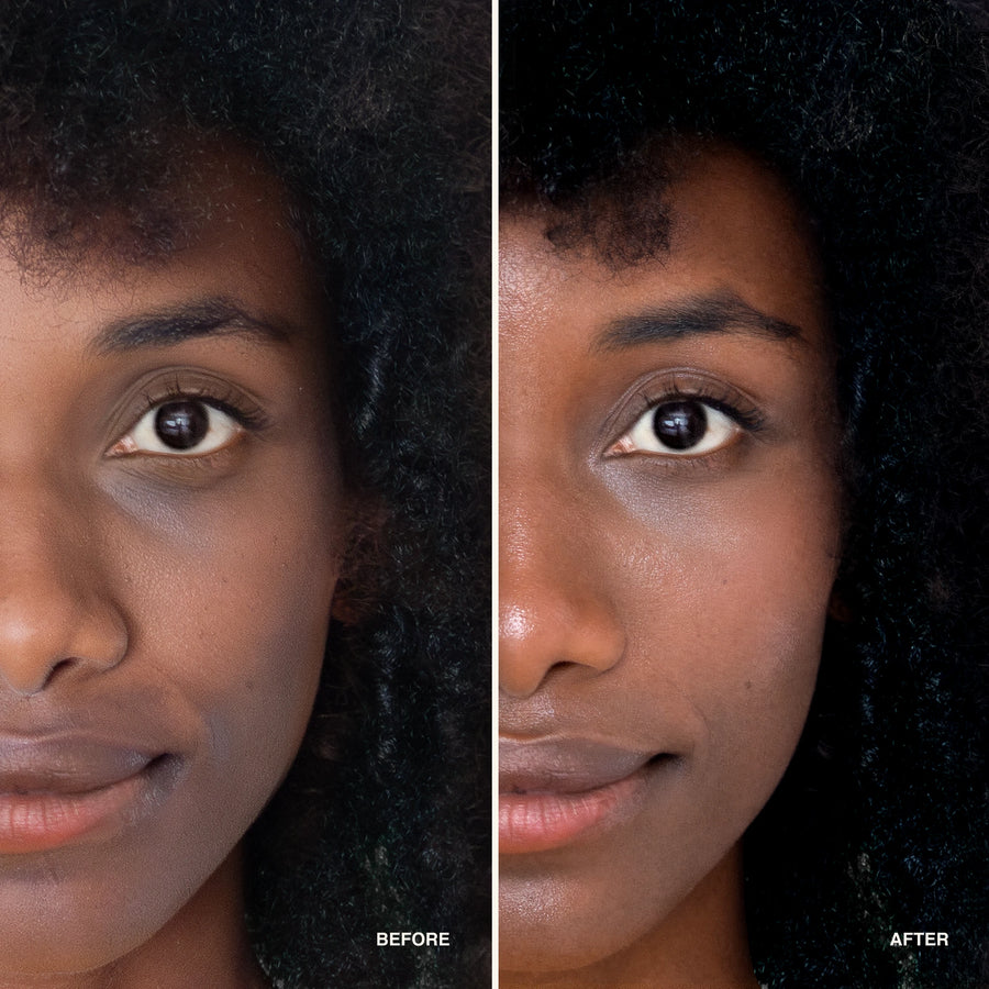 NOISS Glazing Milk Toner before and after results