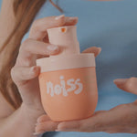 Creator holding NOISS Brightening Jelly Day Cream